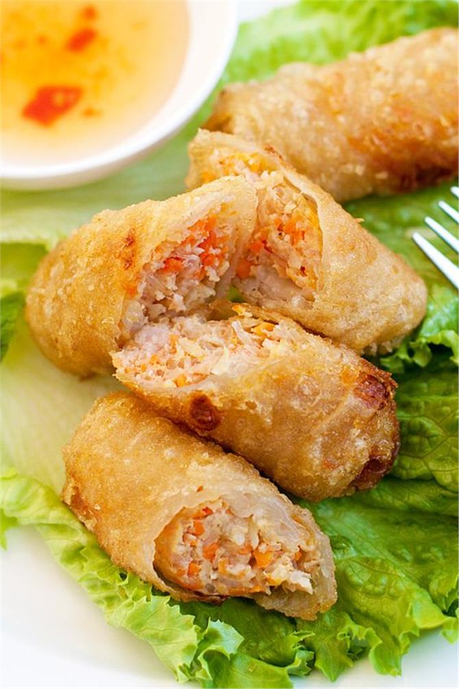 ΕÏκολα και λαχταÏιστά spring rolls